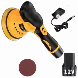 Cordless Lithium Polisher, Portable Wireless Polishing Tool for Car Waxing, Scratch Removal & Auto Beauty, Great Holiday Gift