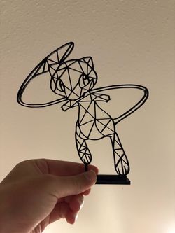 Mew Pokemon Display Piece
