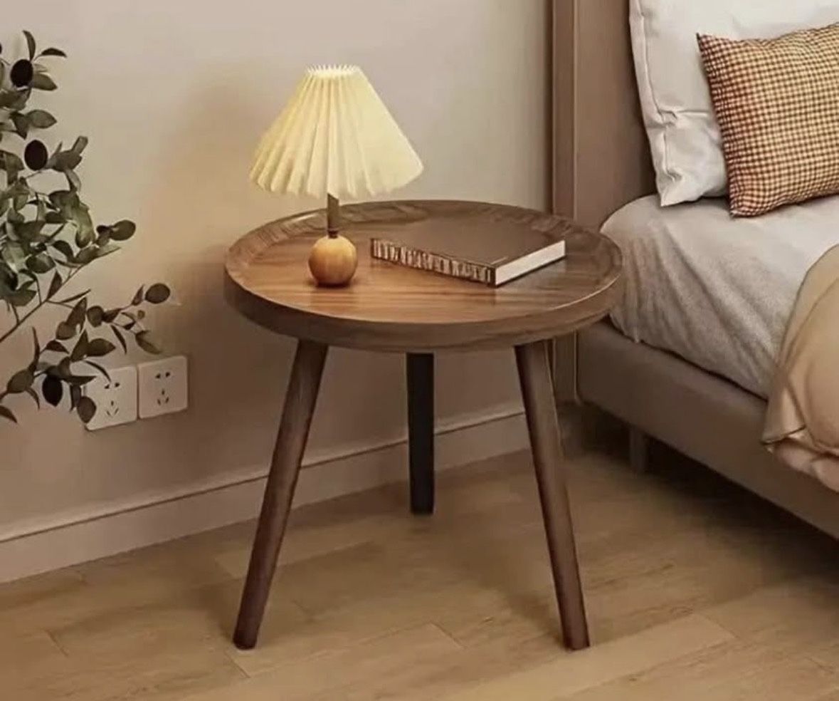 Walnut Wood Side Table