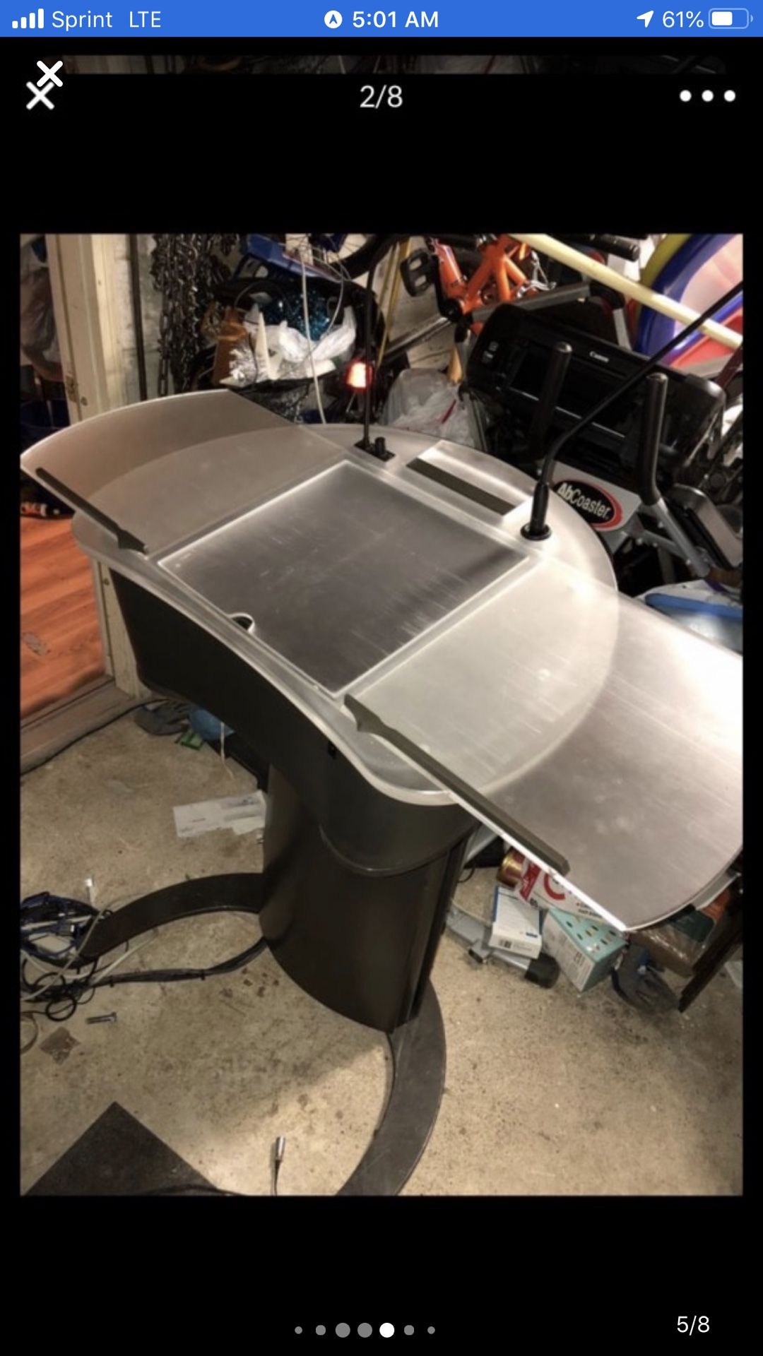 Podium w Shure Mic and other goodies. Look up item prices before offering. Lowballers ignored