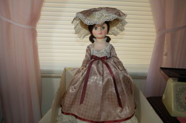 EFFANBEE DOLL CORP. DOLL, NEW IN BOX, BUT THE BOX HAS DAMAGE