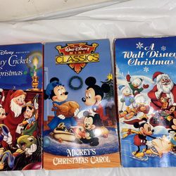 MICKEY'S xmas CAROL Walt Disney Xmas Jiminy crickets Christmas vhs