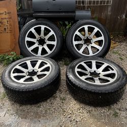 (4) Chevy / GMC 20 inch rims wheels tires