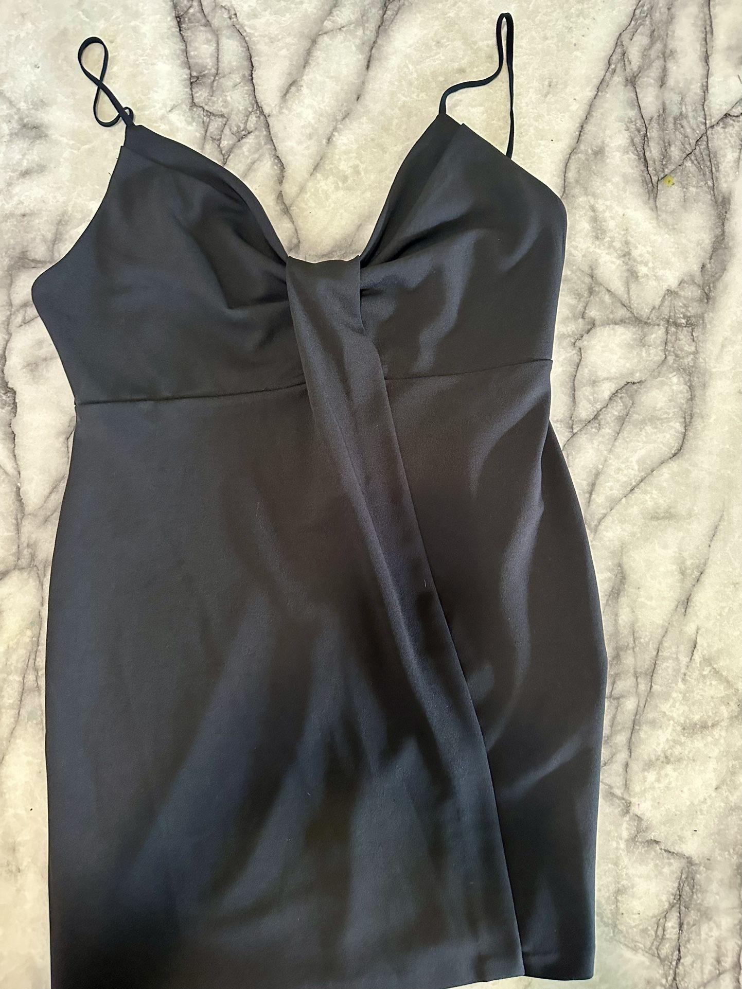 Zara Black Mini Dress Size Large