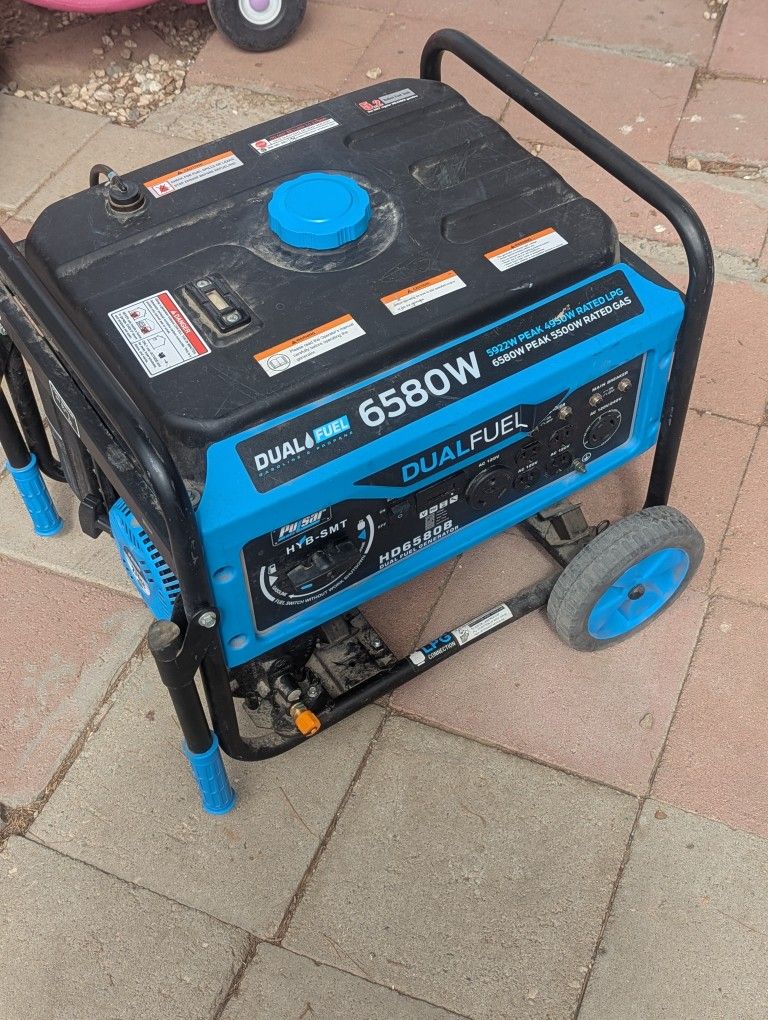 Lo Compre Nuevo Pero No Lo Ocupe  Grnerador De Gas Y De Gasolina 