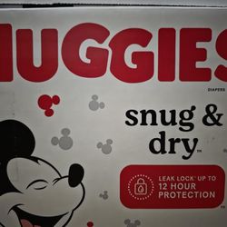Huggies Snug & Dry Size 6 54 Counts
