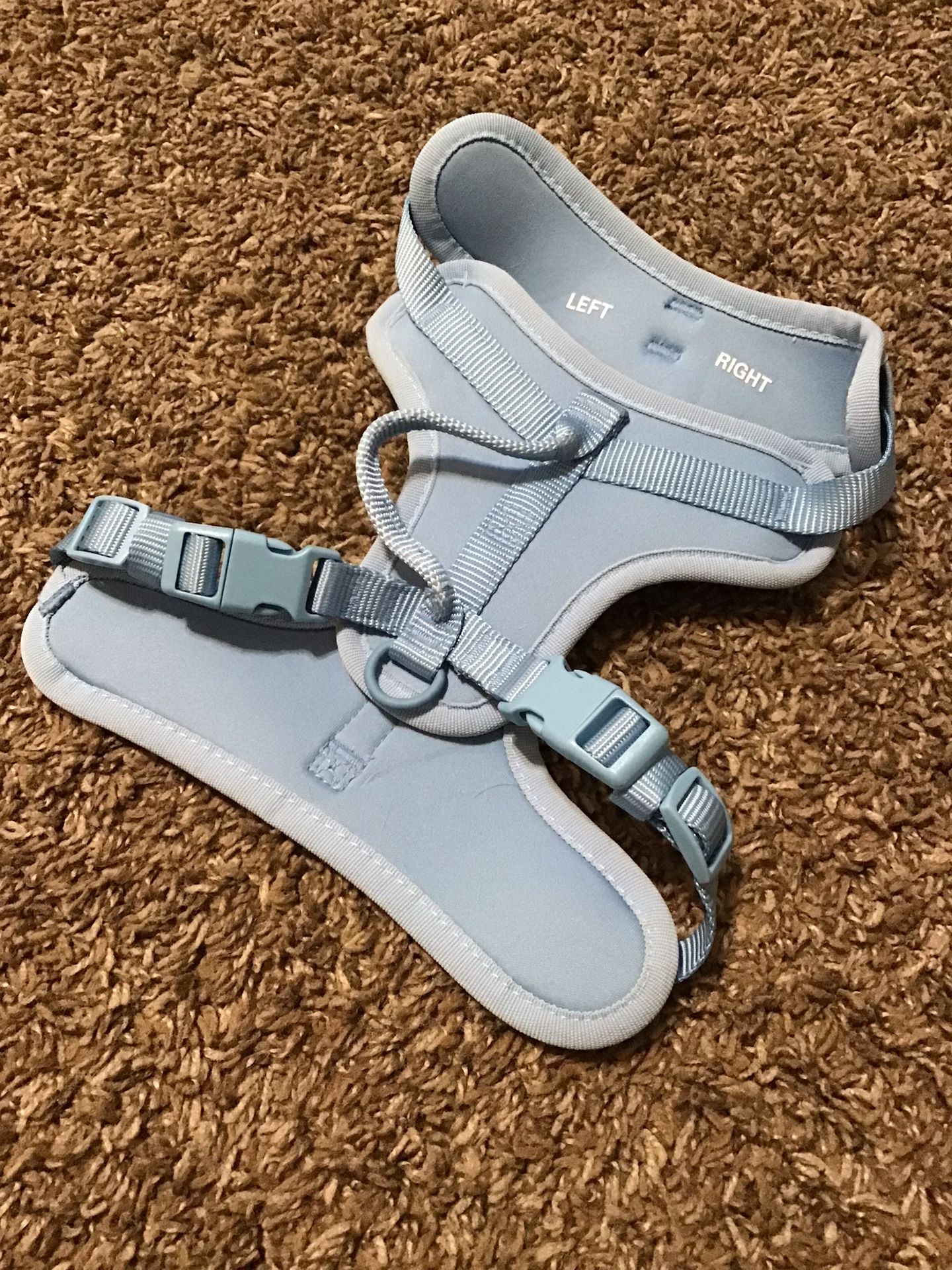 Light Blue Small Dog Harness