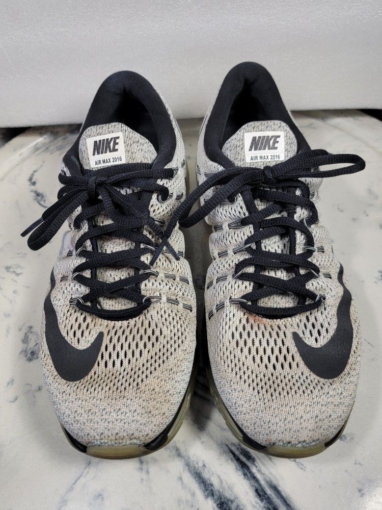 Nike Men's Air Max 2016 Shoes Sneakers Size 9 Gray
