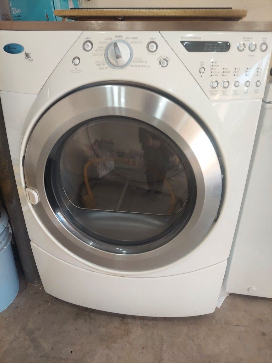 Whirlpool Duet Steam Gas Dryer