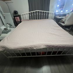 California king Bed Frame And Mattress