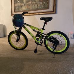 Green & Black BMX Boys  Bike T