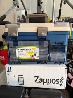 Plano tackle box with stuff