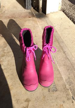 Snow boots for girls size 1