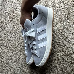Adidas Campus Grey/White Size 10