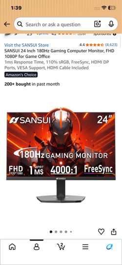 Gaming monitor and controller for sale $150