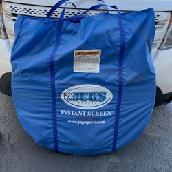 Jugs Sports Instant Baseball Screen Return Portable Hitting Pitching 7' x 8'