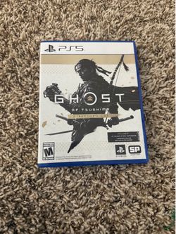 Ps5 game Ghost of Tsushima