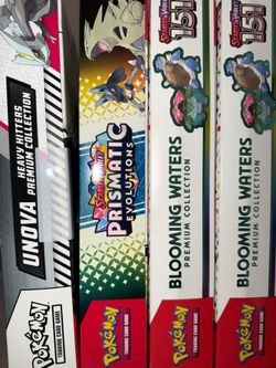 Pokemon collection boxes