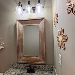 Farmhouse Wood Mirror