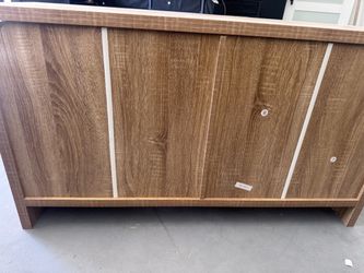 Rattan buffet Cabinet