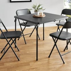 Folding Table and Four Chairs (two Sets