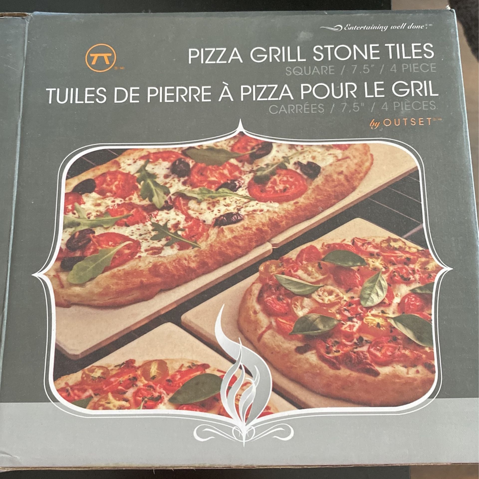 Pizza Grill stone tiles