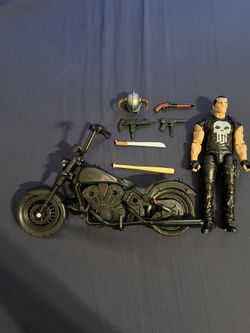 Marvel Legends Punisher with Motorcycle 