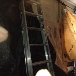 WERNER 16 FOOT ALUMINUM LADDER