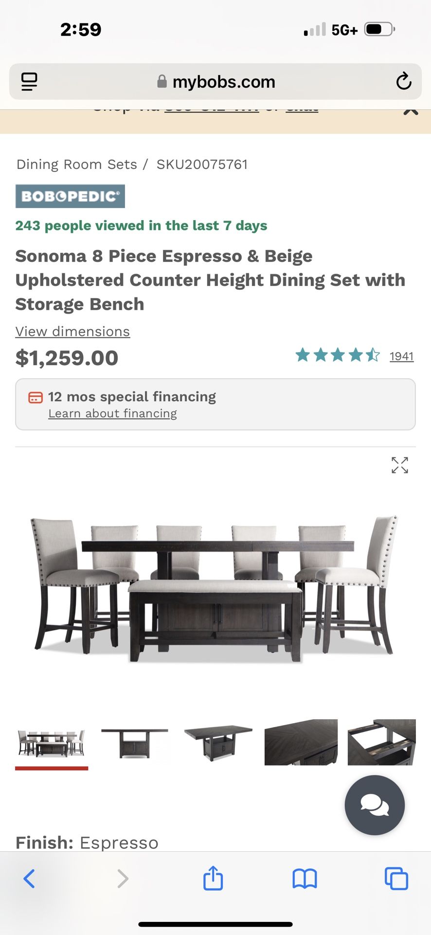Table And Chairs