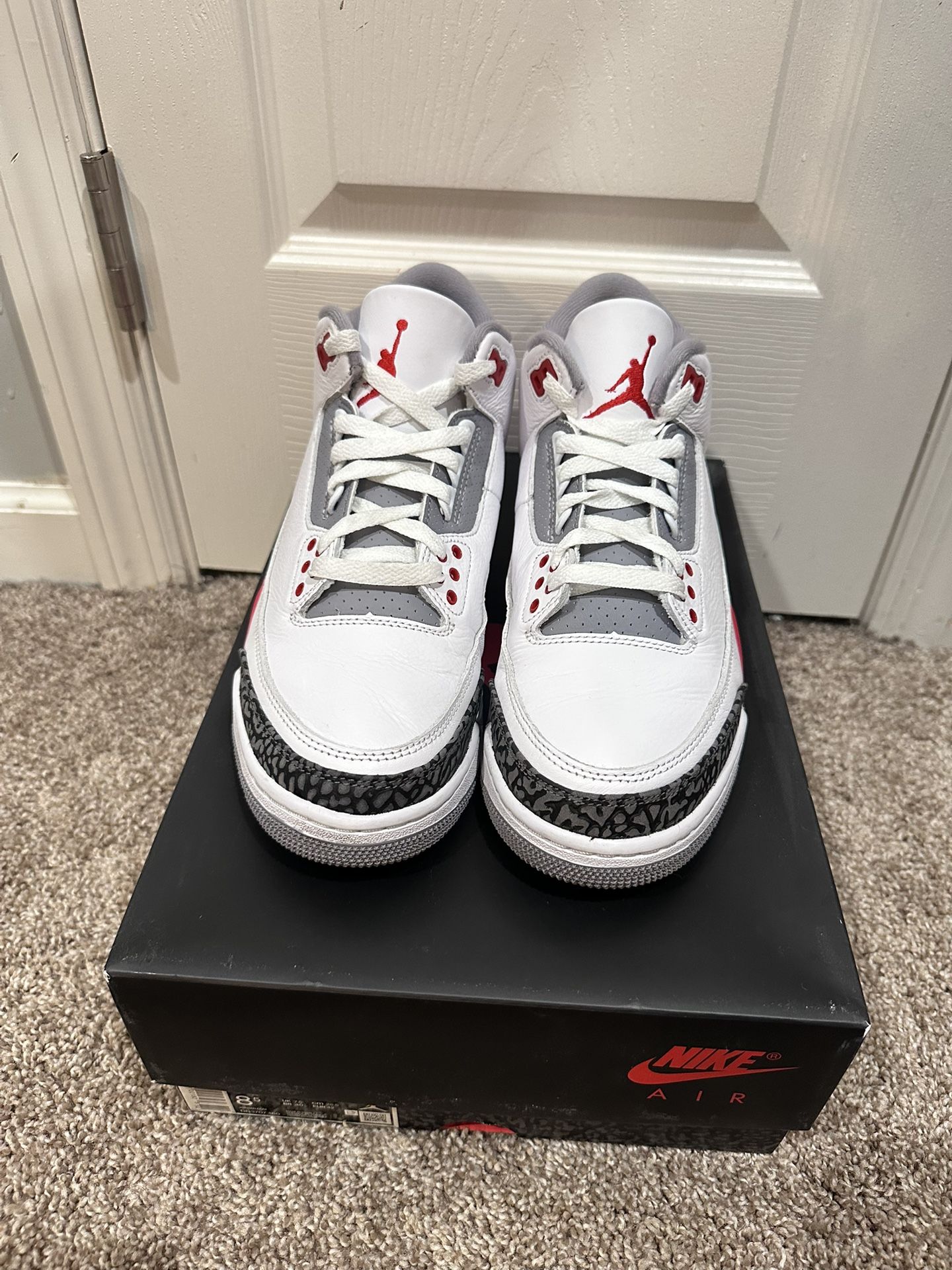 Jordan 3 Fire Red 2022