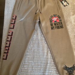 Shoe Palace X Bruce Lee Be Water Joggers Pants Size M