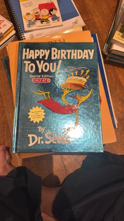 Happy birthday to you by Dr. Seuss special edition