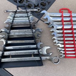 2 Wrench Organizers (various Sizes, Brands)