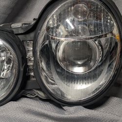 E-Class Headlights Mercedes Benz