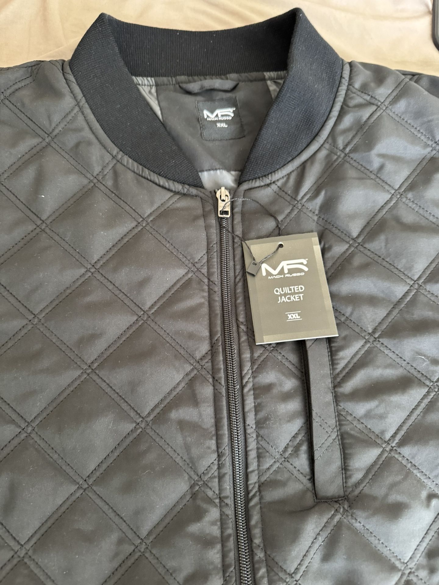 Mack Russo Quilted Bomber Jacket