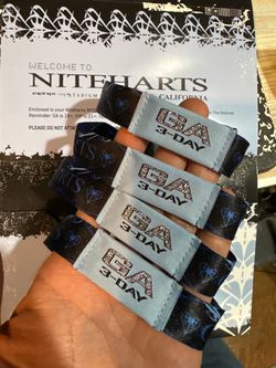 4 Niteharts 3 Day GA Tickets