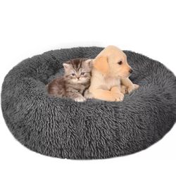 20in Dog Bed for Small Medium Pets, Puppy Bed for Indoor, Washable