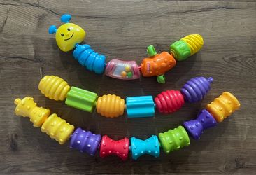 Fisher-Price Snap-Lock Beads Baby Toy
