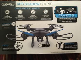 GPS shadow drone with VR headset