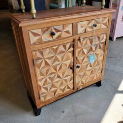 Wood Inlay Cabinet 