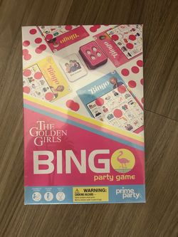 Golden Girls Bingo Game