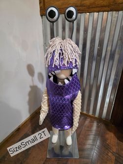 New Toddler Monster Inc Boo Deluxe Costume