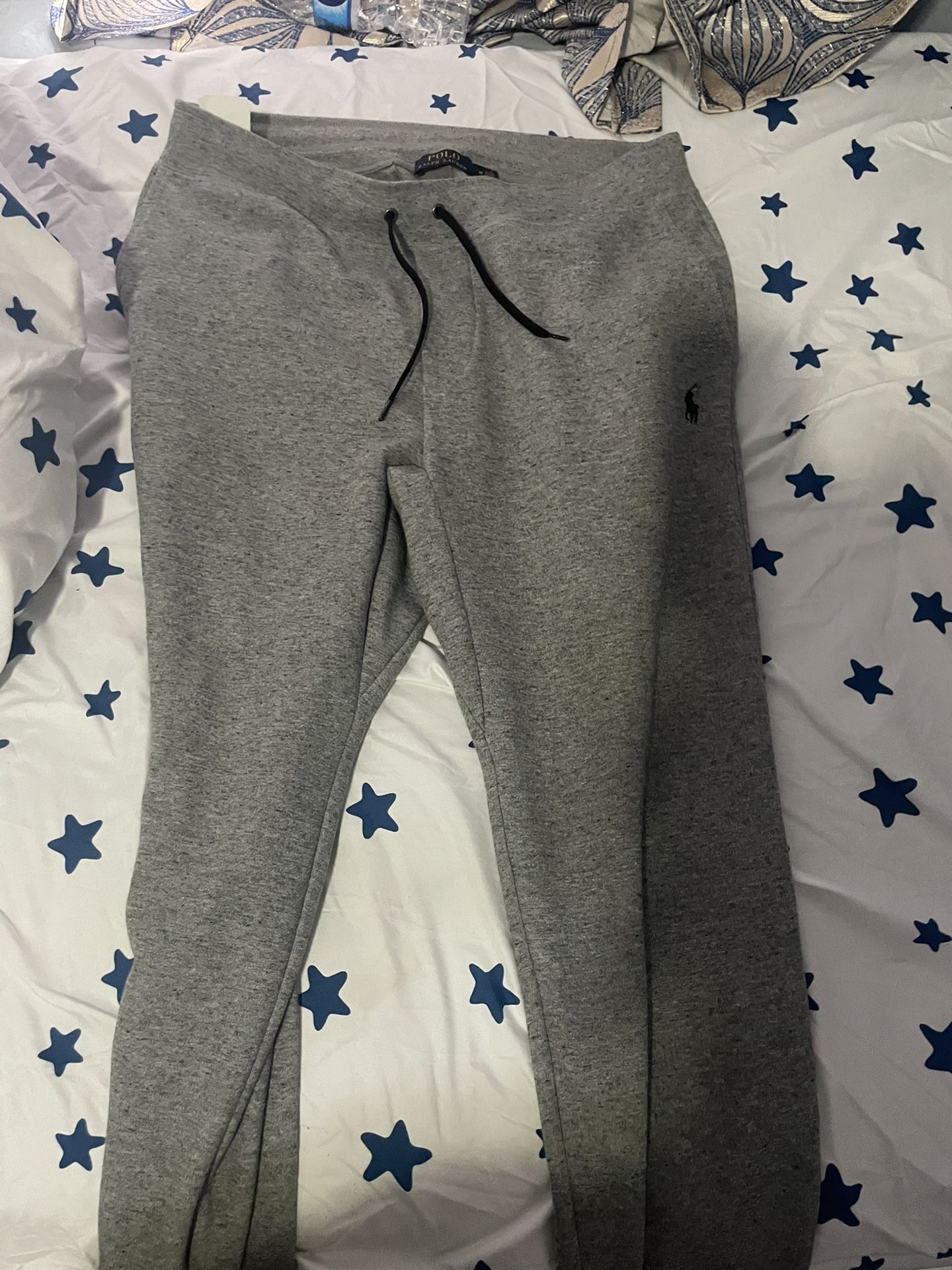 polo sweat pants dark grey size M