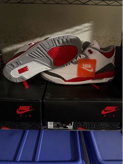 Jordan 3 fire red