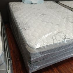 🌉🛌🌉🛌 $$269 California King Pillow Top Mattress With Box Springs $269 🌉🛌🌉🛌