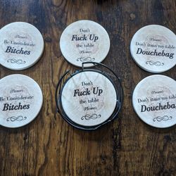 Coasters - Ceramic - NEW