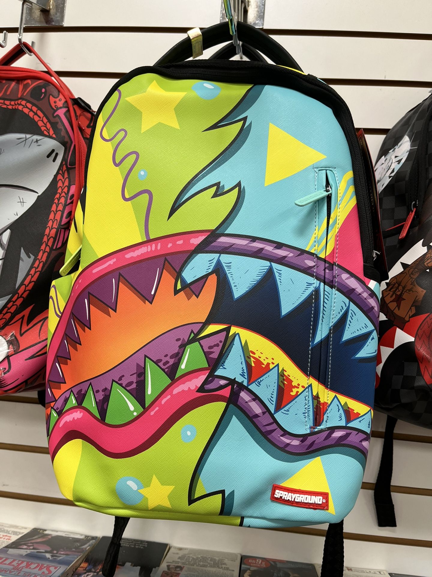 mouth girl sprayground backpack