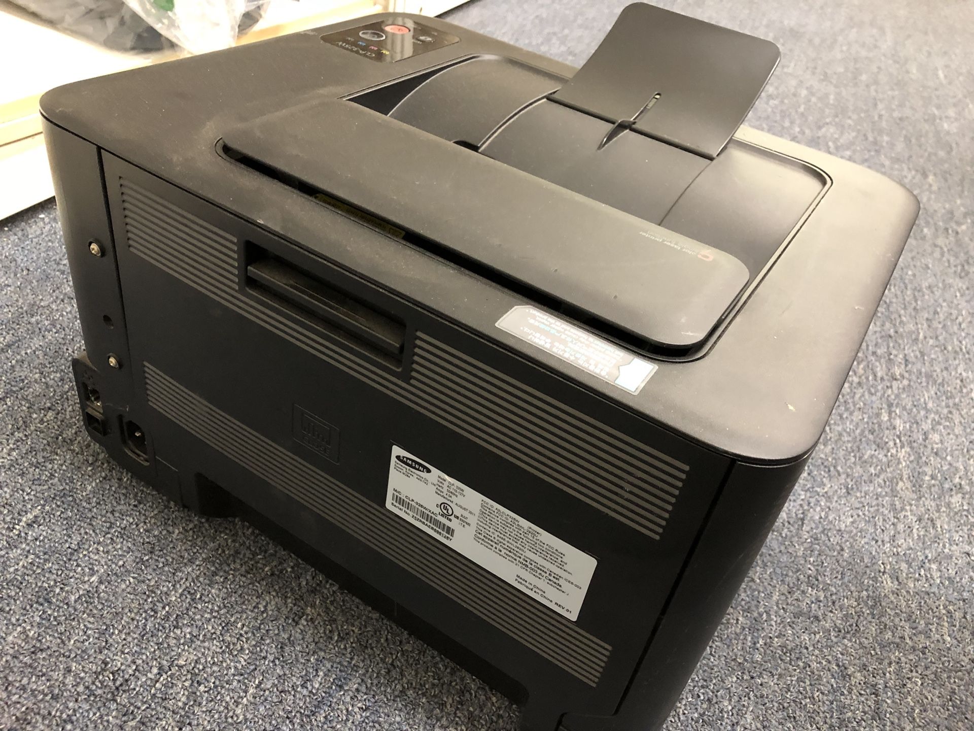 Samsung CLP325w WiFi color laser printer for Sale in El Monte, CA