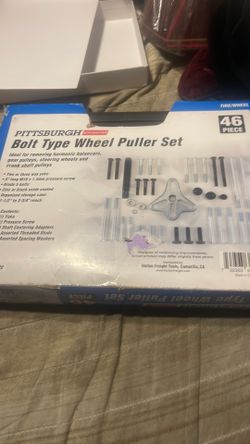 Pittsburgh bolt type wheel puller set