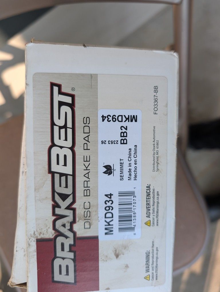 BRAND NEW DISC BRAKES FOR MY 2002 EXPEDITION